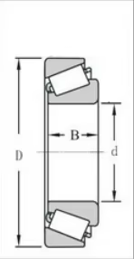 WRM High-quality Bearings 31306 Tapered Roller Bearing 30*72*21mm Roller Bearing 31303 31304 31305 31306